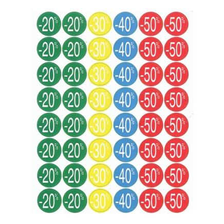 Etiketten commerciële